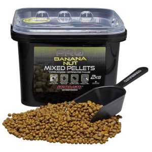 STARBAITS PROBIOTIC BANANA NUT PELLETS MIX