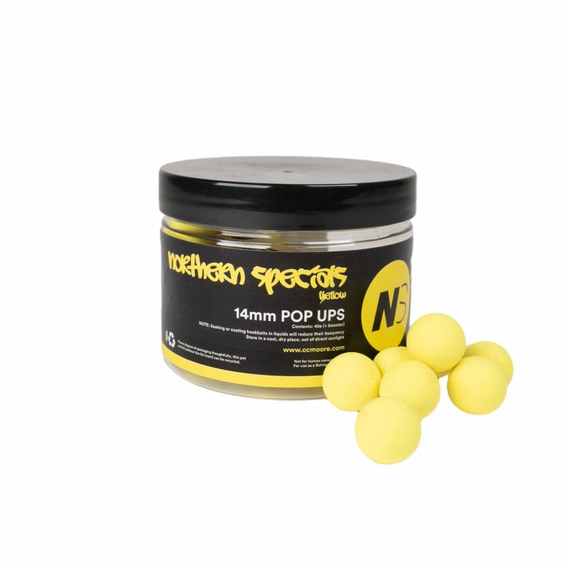CCMOORE NS1 YELLOW 14MM POP UPS