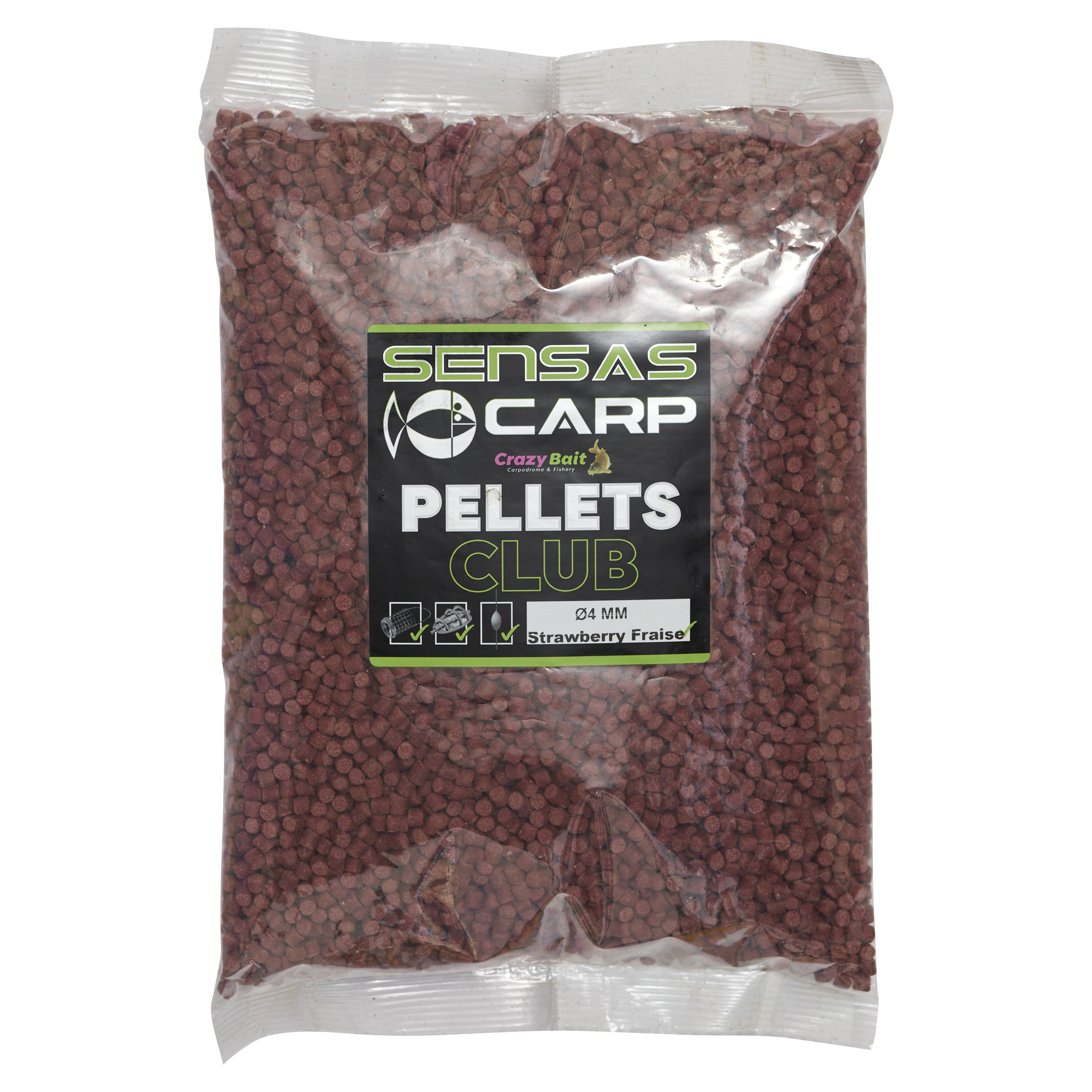 SENSAS CLUB PELLETS STRAWBERRY